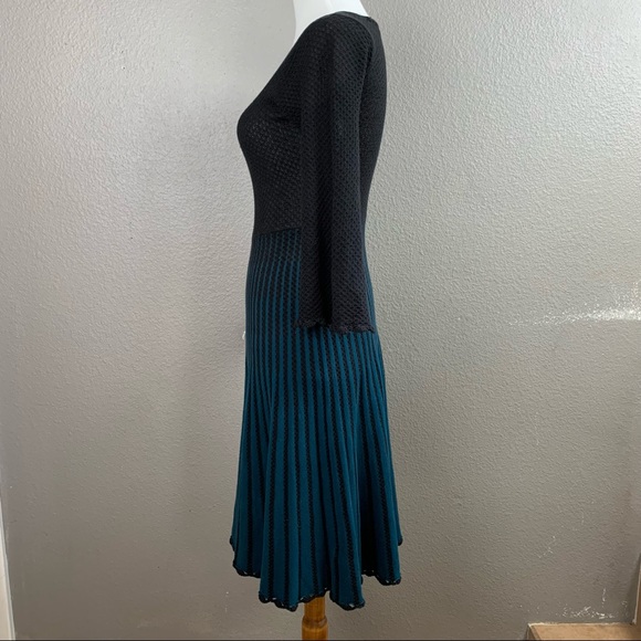 FCUK flare sleeve fit and flare sweater dress - Picture 10 of 14